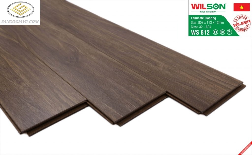 Sàn Gỗ Wilson 12mm WS812