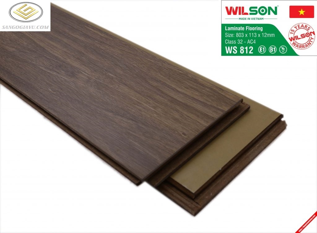 Sàn Gỗ Wilson 12mm WS812