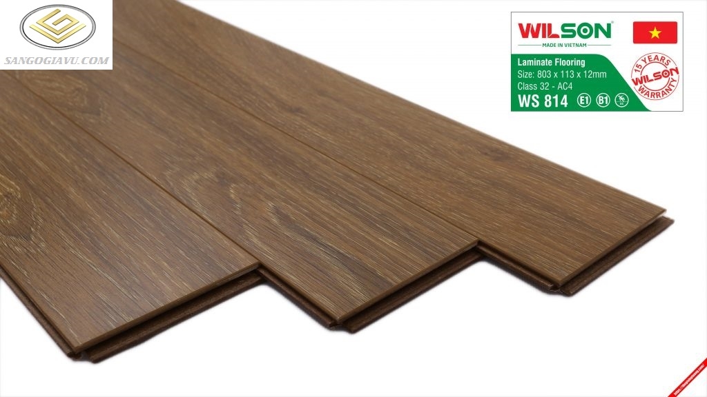 Sàn Gỗ Wilson 12mm WS814