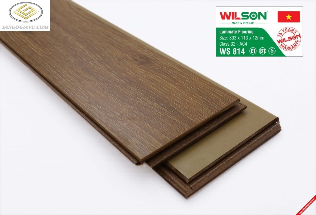 Sàn Gỗ Wilson 12mm WS814