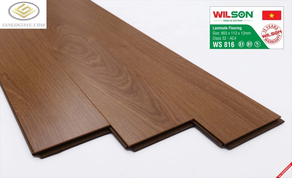 Sàn Gỗ Wilson 12mm WS816