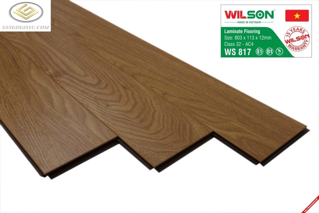 Sàn Gỗ Wilson 12mm WS817