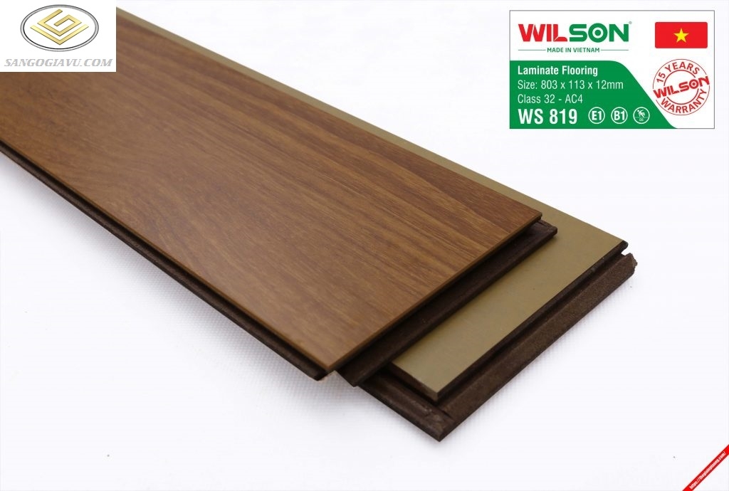 Sàn Gỗ Wilson 12mm WS819
