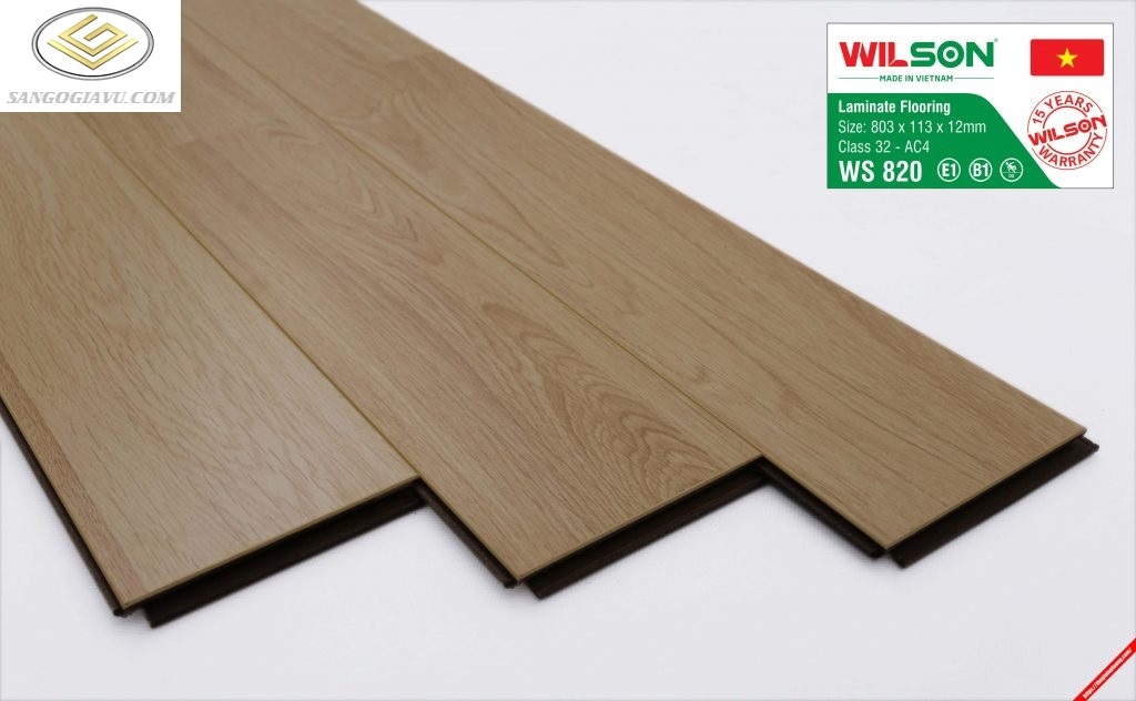 Sàn Gỗ Wilson 12mm WS820