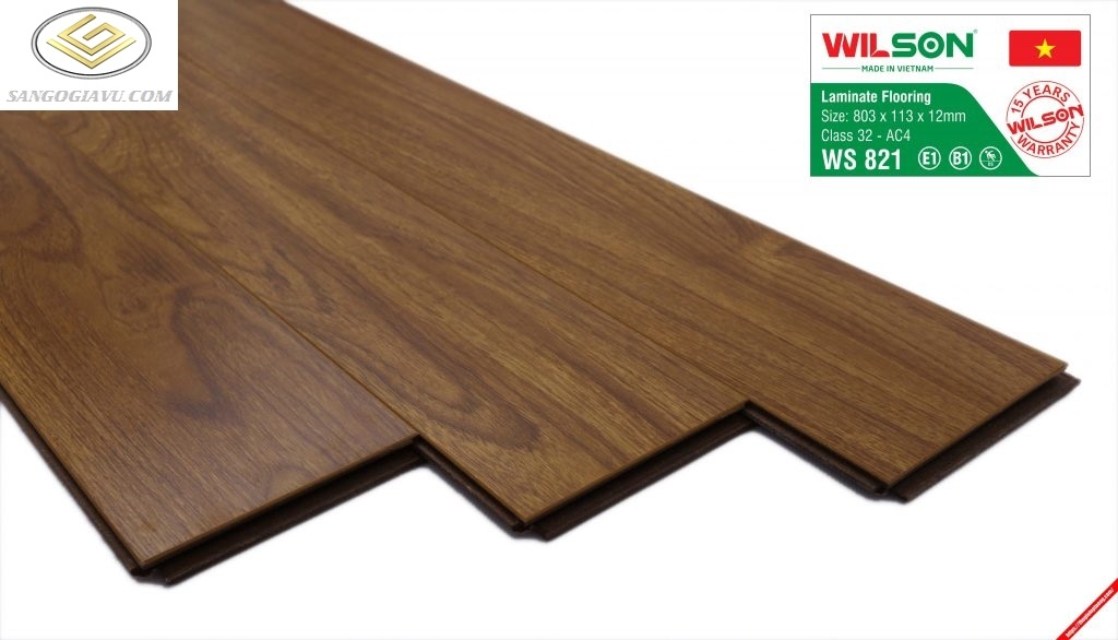 Sàn Gỗ Wilson 12mm WS821