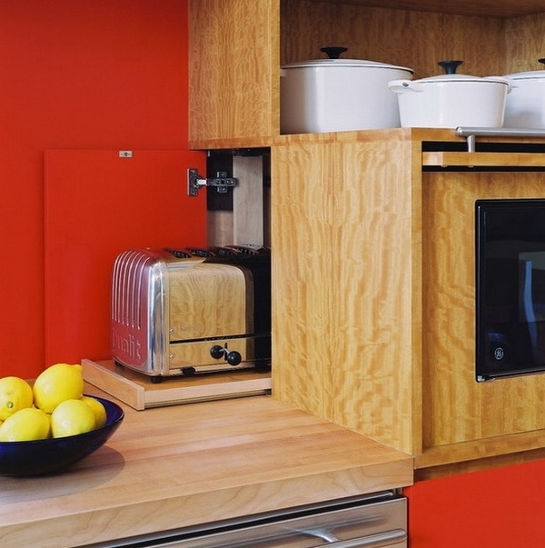 Những mẫu kệ tủ sáng tạo và tiết kiệm không gian cho phòng bếp