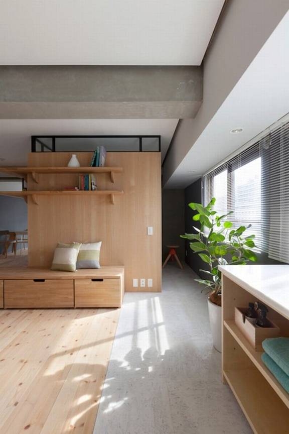 Gỗ - vật liệu không thể thiếu trong phong cách thiết kế nội thất Nhật Bản