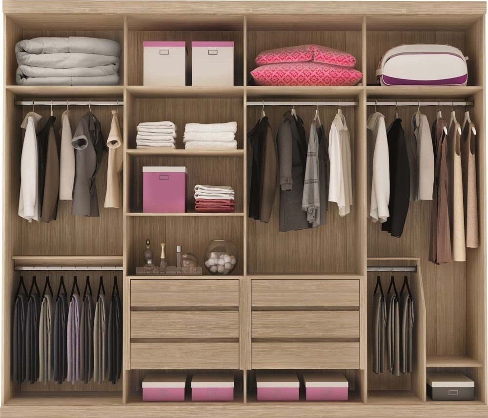 Tủ quần áo mở - thiết kế phù hợp với mọi không gian diện tích