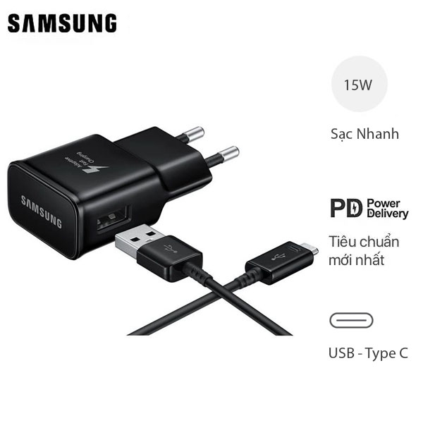 Bộ Cáp Sạc Samsung A8 Star Chính Hãng
