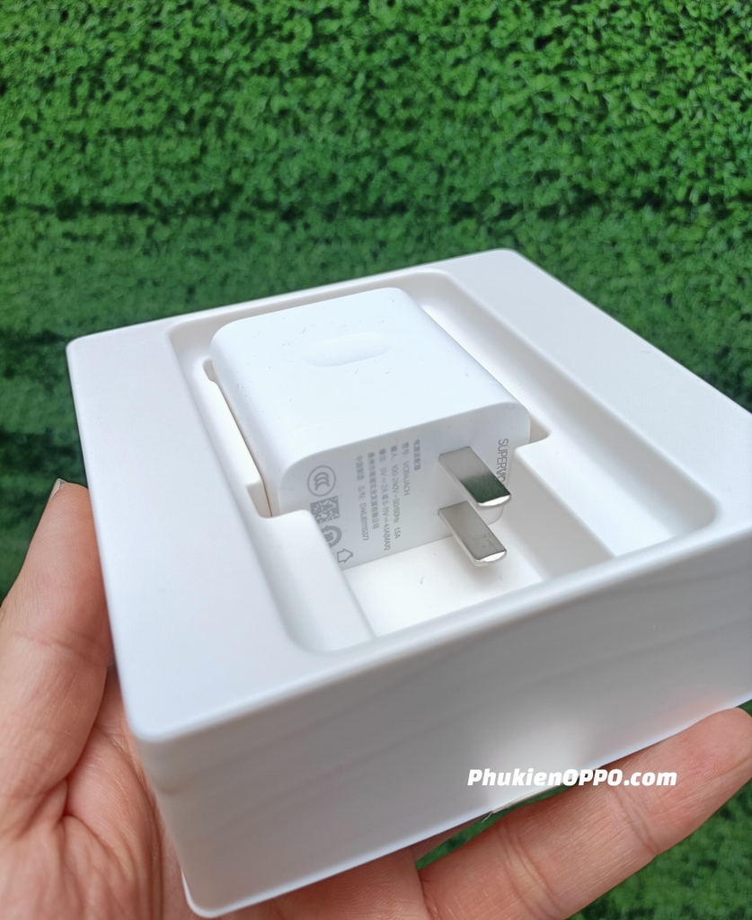 Bộ sạc siêu nhanh SuperVOOC 45W cho OPPO Reno12 F 5G / Reno12 F - Chính Hãng