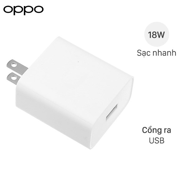 Sạc Nhanh 18W OPPO A92 - Hàng Chính Hãng
