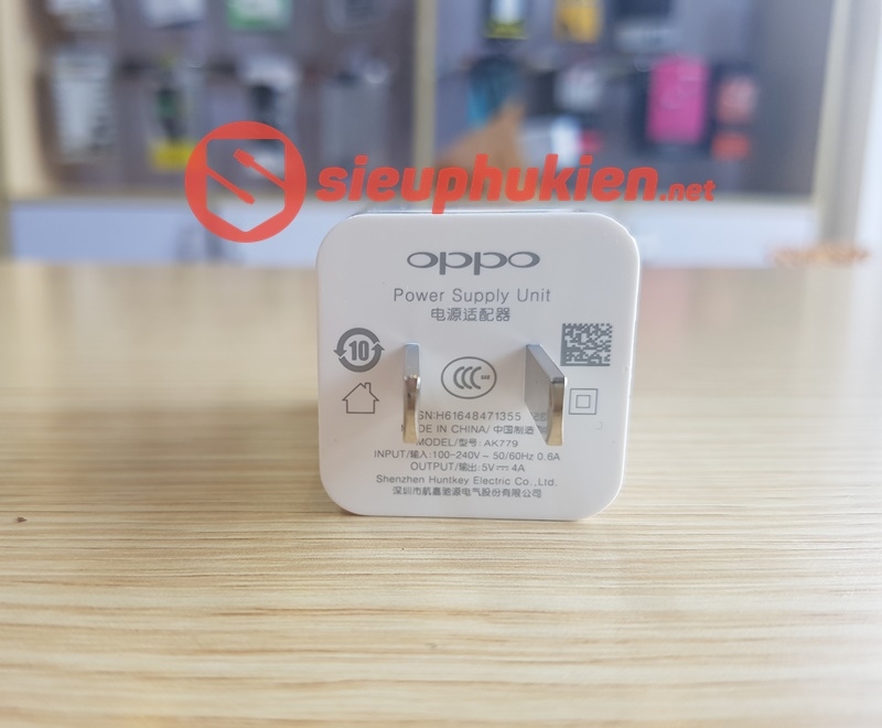 Củ Sạc Nhanh OPPO Find X VOOC - Chính Hãng