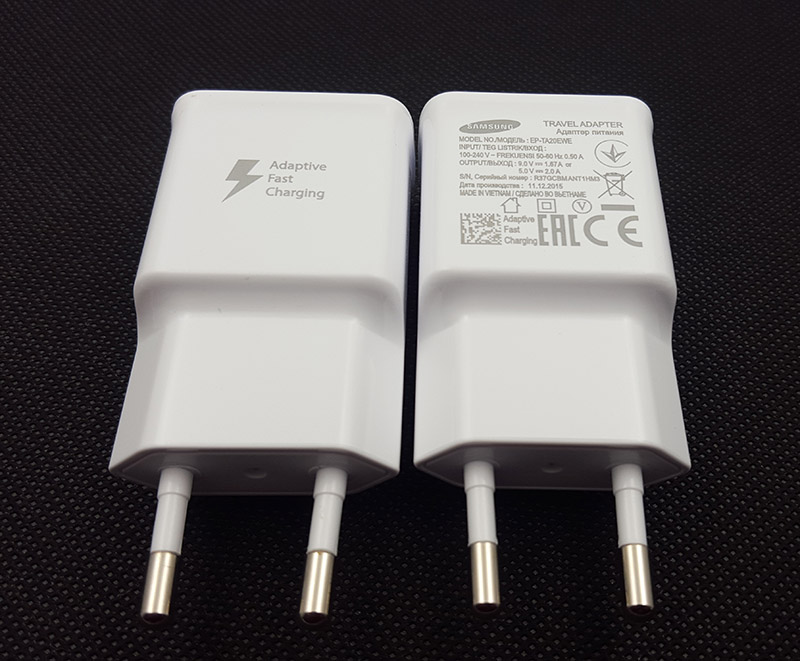 Bộ Cáp Sạc Nhanh Samsung 5V-2A S6/S7 Chính Hãng