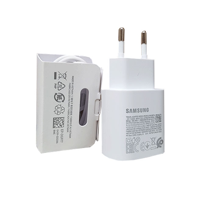Bộ Sạc Nhanh 25W cho Samsung Galaxy Z Fold 4 Fullbox - Chính Hãng