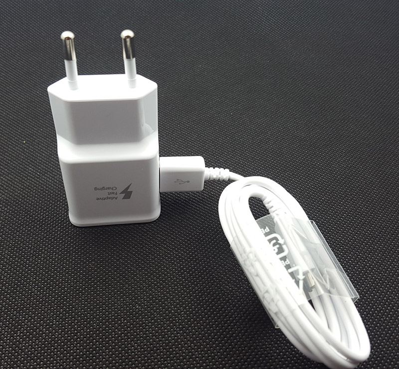 Bộ Cáp Sạc Nhanh Samsung 5V-2A S6/S7 Chính Hãng