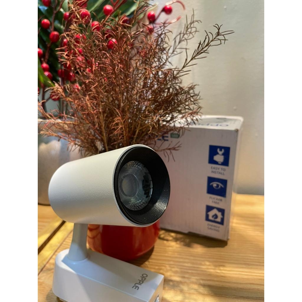 Đèn Rọi Ốp Tường OPPLE LED Spotlight Track Utility SM-U 7W - Len Quang Học Tinh Tế - Vỏ Trắng