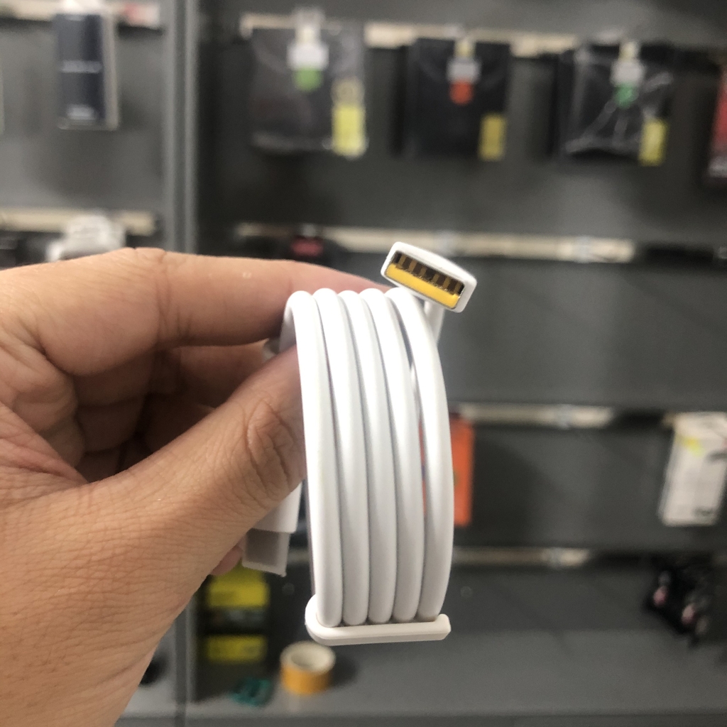 Bộ Sạc Cáp SuperVOOC 50W Cho Realme 8 Pro - Cáp SuperVOOC Type-C (Chân Vàng)