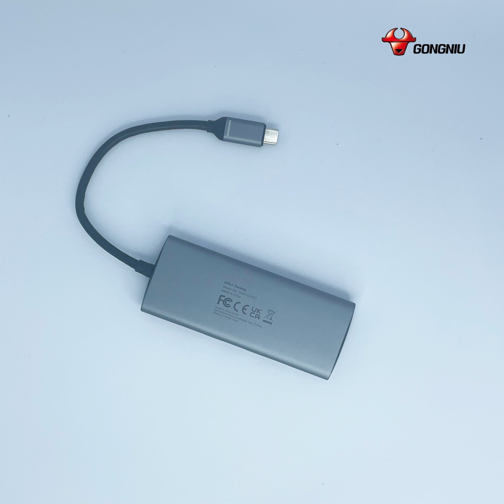 Cáp Chuyển Đổi GONEO USB-C 7 in 1 Hub with 4K HDMI Enternet - Cho Macbook, Surface Pro - Bảo Hành 2 Năm - Chính Hãng