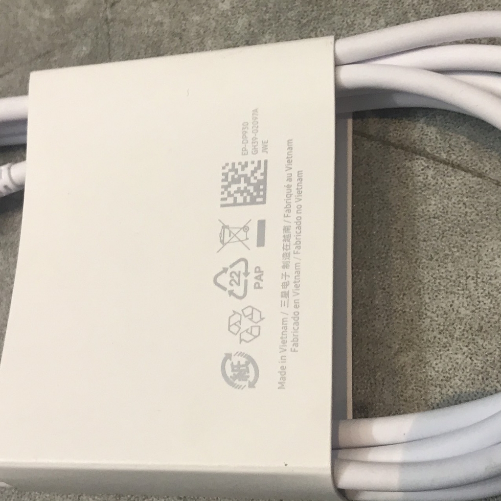 Sạc Nhanh Samsung  65W EP-TA865 Cho Samsung S21Plus, S21 Ultra Chính Hãng