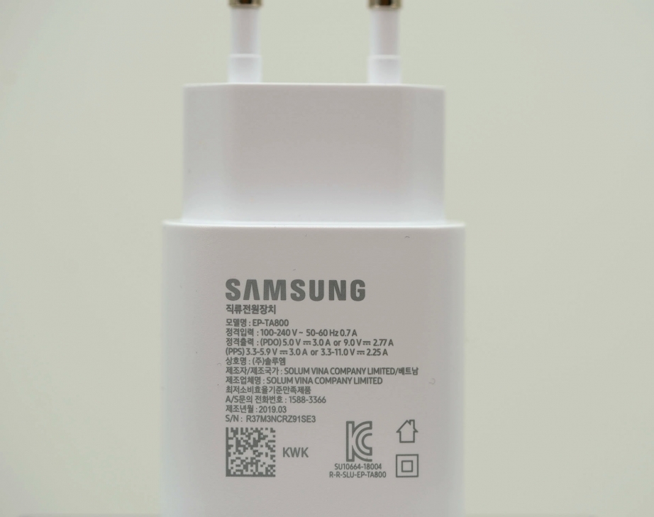Bộ Sạc Nhanh 25W cho Samsung Galaxy Z Fold 6 Fullbox - Chính Hãng