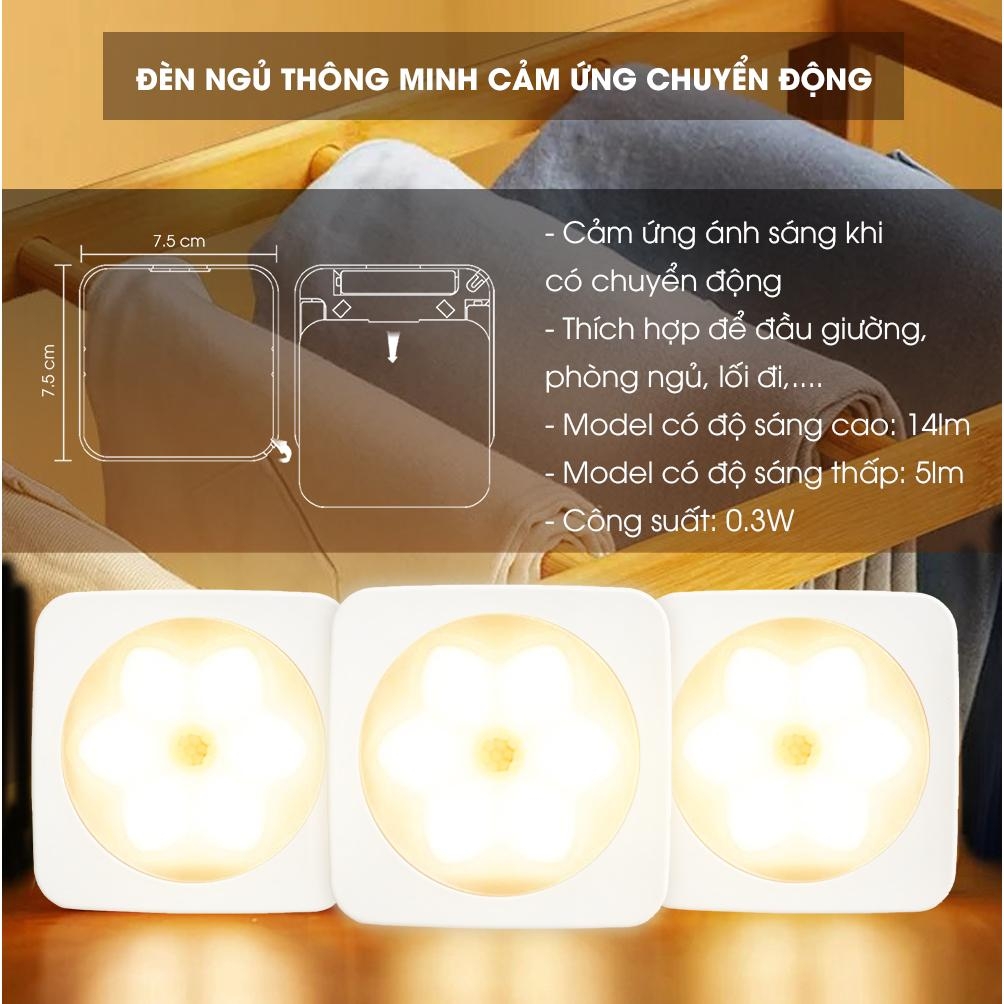 Đèn Cảm Ứng Hoa Sen OPPLE LED - Cảm Biến Chuyển Động Thông Minh - Chính Hãng