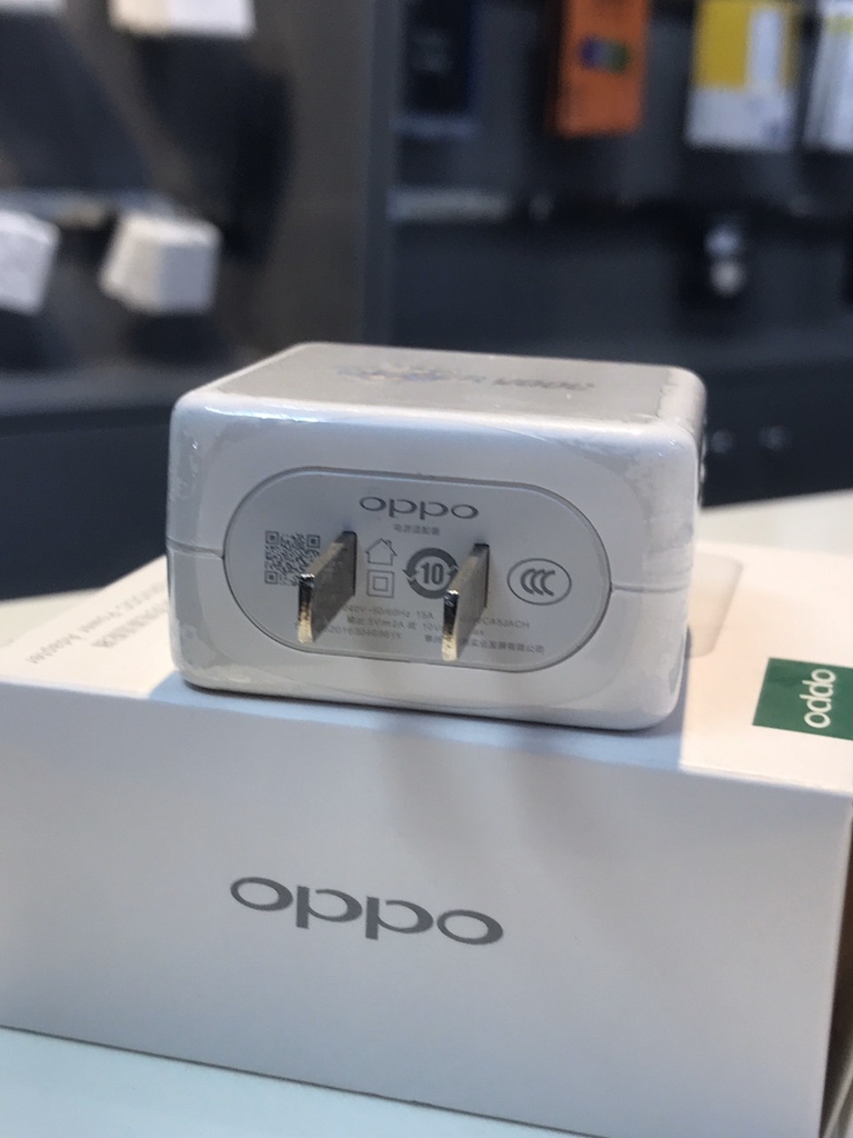 Bộ Sạc Cáp SuperVOOC Oppo R17 Pro 50W - Cáp SuperVOOC Type-C (Chân Trắng)