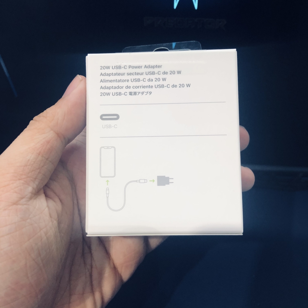 Bộ Sạc Nhanh Apple 20W Type-C Chuẩn PD Cho iPhone 6 Pro Max/16 Pro/ 16 Plus/16 - Chính Hãng