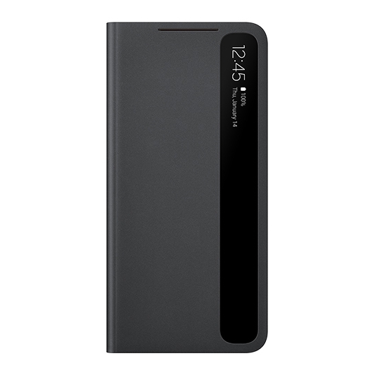 Bao da Galaxy S21Ultra/S21 Plus Nắp Gập Clear View Samsung Đen
