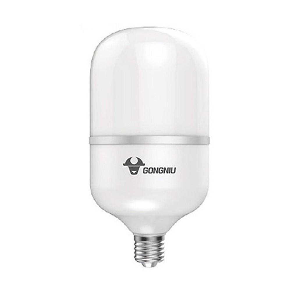 Bóng đèn LED Bulb Trụ Gongniu MQ – Đui E27 - Ánh Sáng Trắng Đủ Công Suất