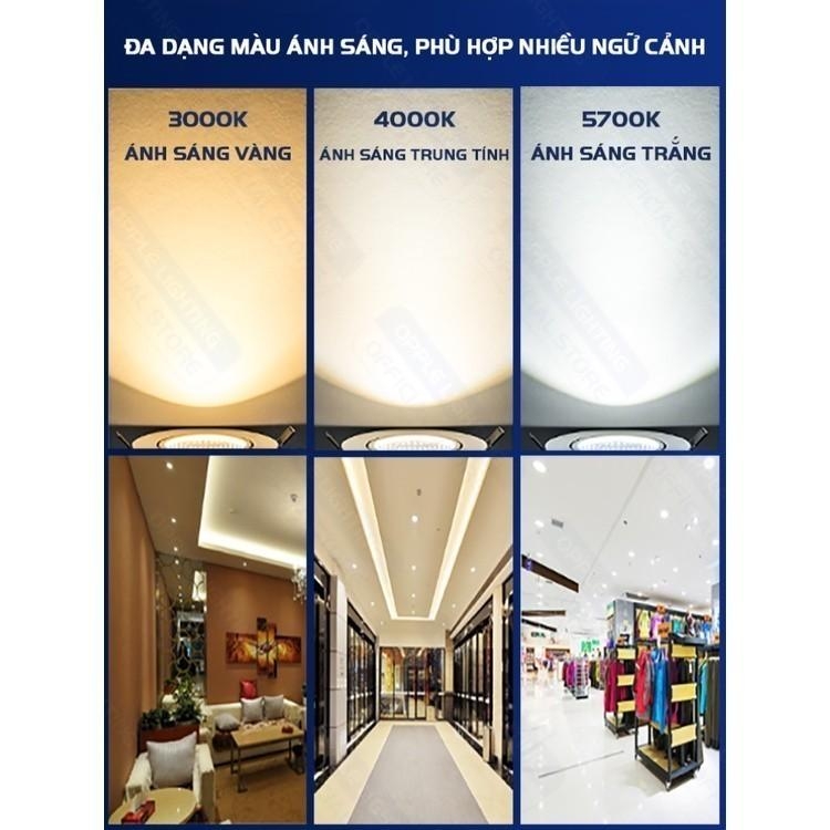 Đèn chiếu điểm âm trần OPPLE LED HS - Tia Sáng Sắc Nét, Tiết Kiệm Năng Lượng