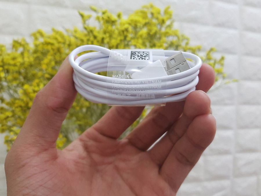 Bộ Cáp Sạc Nhanh Samsung 5V-2A S6/S7 Chính Hãng
