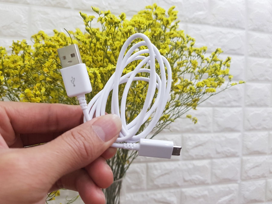 Bộ Cáp Sạc Nhanh Samsung 5V-2A S6/S7 Chính Hãng