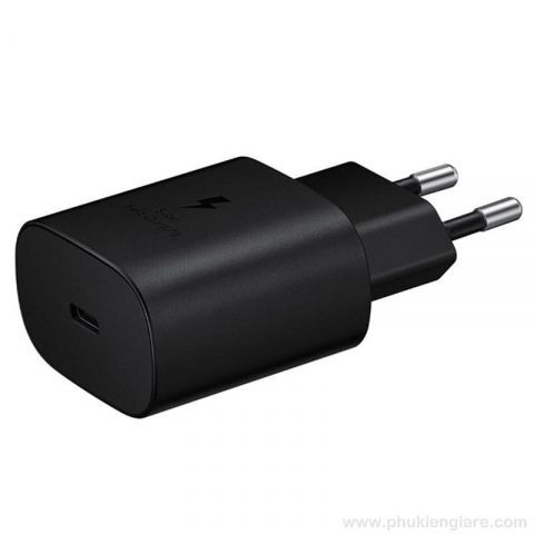 Bộ Sạc Siêu Nhanh Samsung 25W Chuẩn PD Cho Samsung S22 - Hàng Chính Hãng