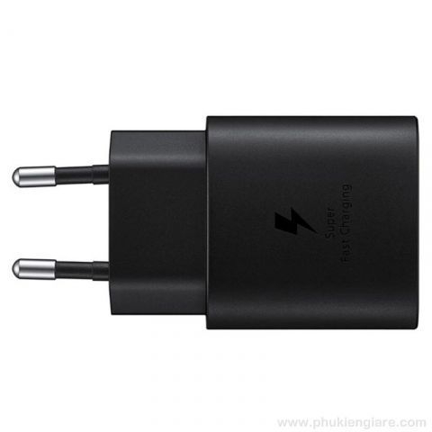 Bộ Sạc Siêu Nhanh Samsung 25W Chuẩn PD Cho Samsung S22 - Hàng Chính Hãng