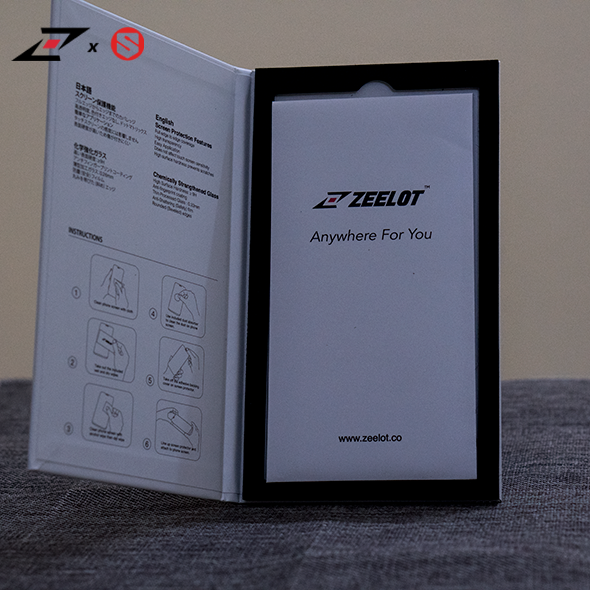 Cường Lực ZEELOT Trong Không Viền Đen cho iPhone 12 Pro Max / 12 Pro - Hàng Chính Hãng