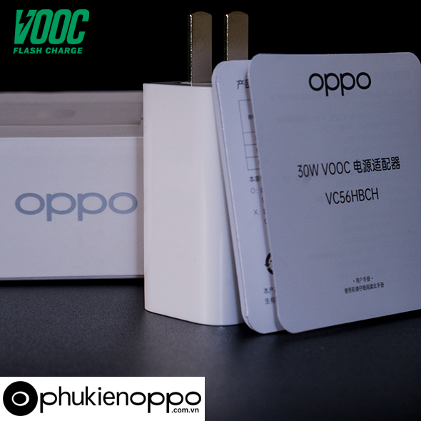 Bộ Sạc Nhanh Oppo Reno 6 Z 5G VOOC 4.0 30W  - Hàng chính hãng