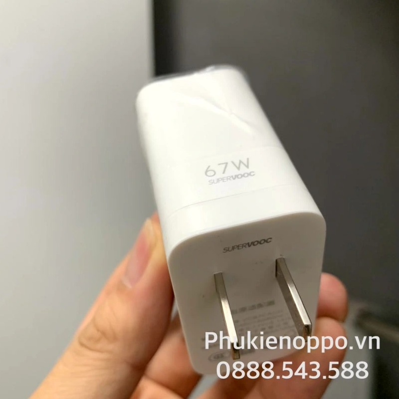 Củ sạc nhanh Super VOOC 67W cho OPPO và REALME Chính hãng