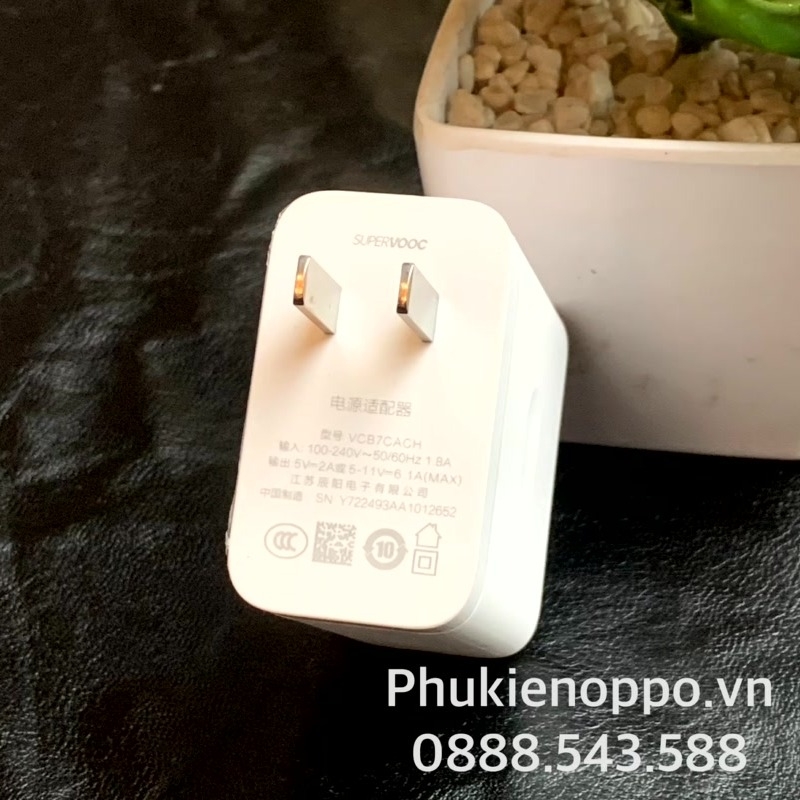 Củ sạc nhanh Super VOOC 67W cho OPPO và REALME Chính hãng