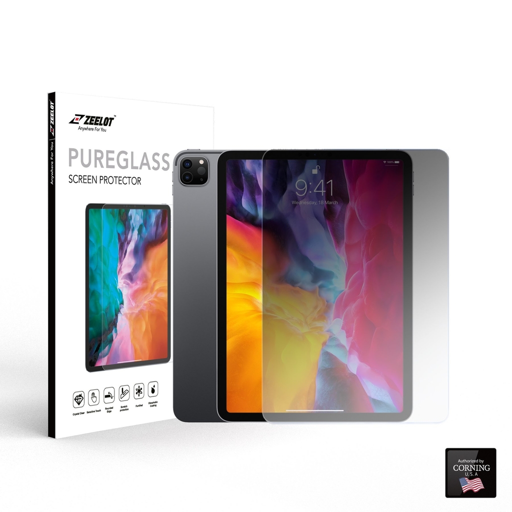 Kính Cường Lực Cho iPad Pro (11''), iPad Air 4 (10.9'') - Hàng Chính Hãng