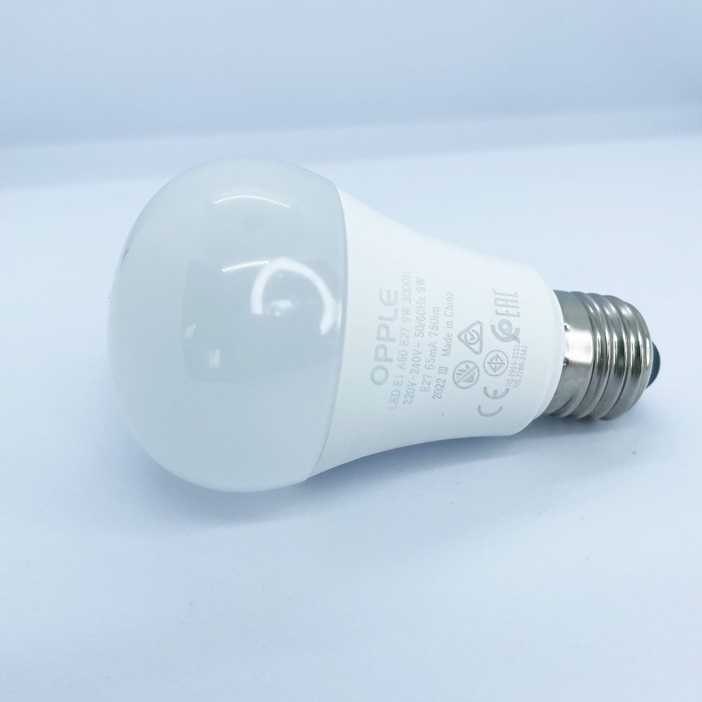 Đèn LED OPPLE EcoMax 1 Bulb A605-E27-9W-V7 - Tiết Kiệm Năng Lượng - Hiệu Suất Chiếu Sáng Cao