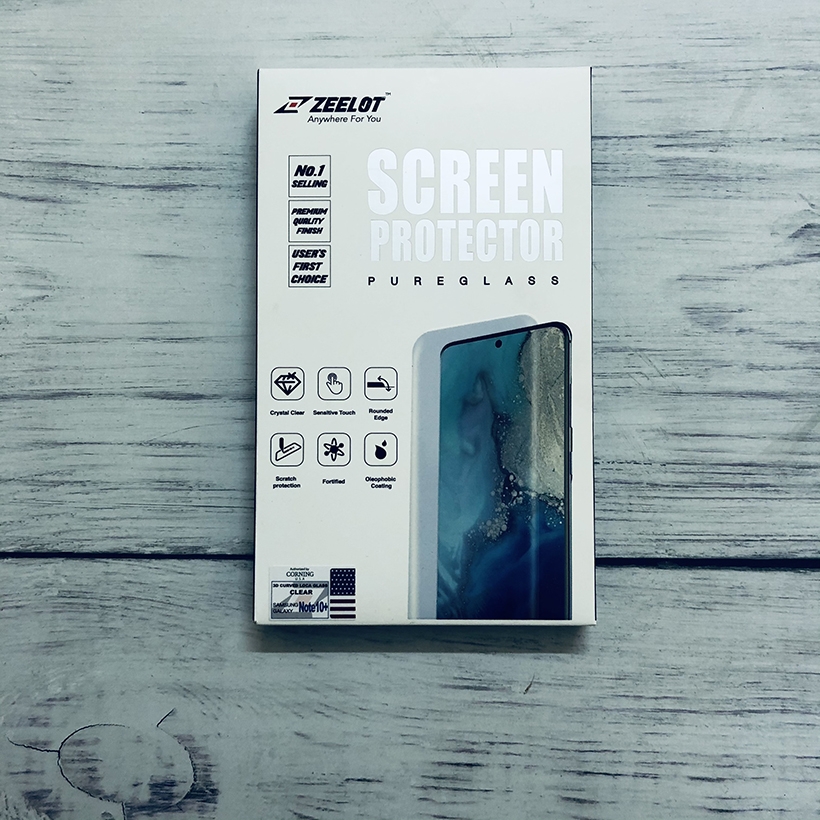 Cường lực Zeelot UV Samsung Galaxy Note 10 Plus - Hàng Fullbox - Chính hãng