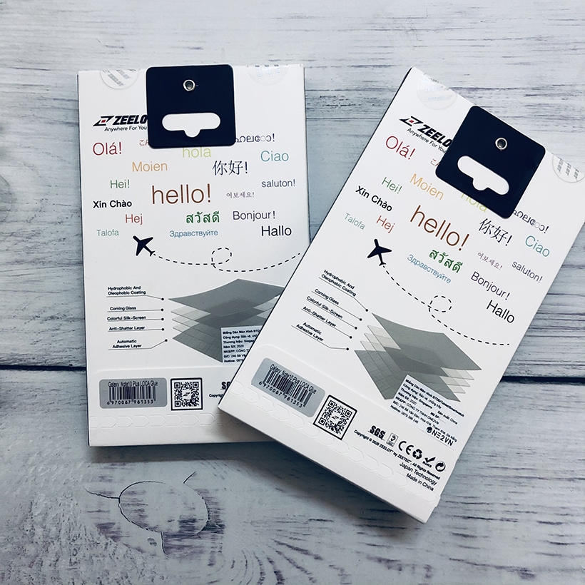 Cường lực Zeelot UV Samsung Galaxy Note 10 Plus - Hàng Fullbox - Chính hãng
