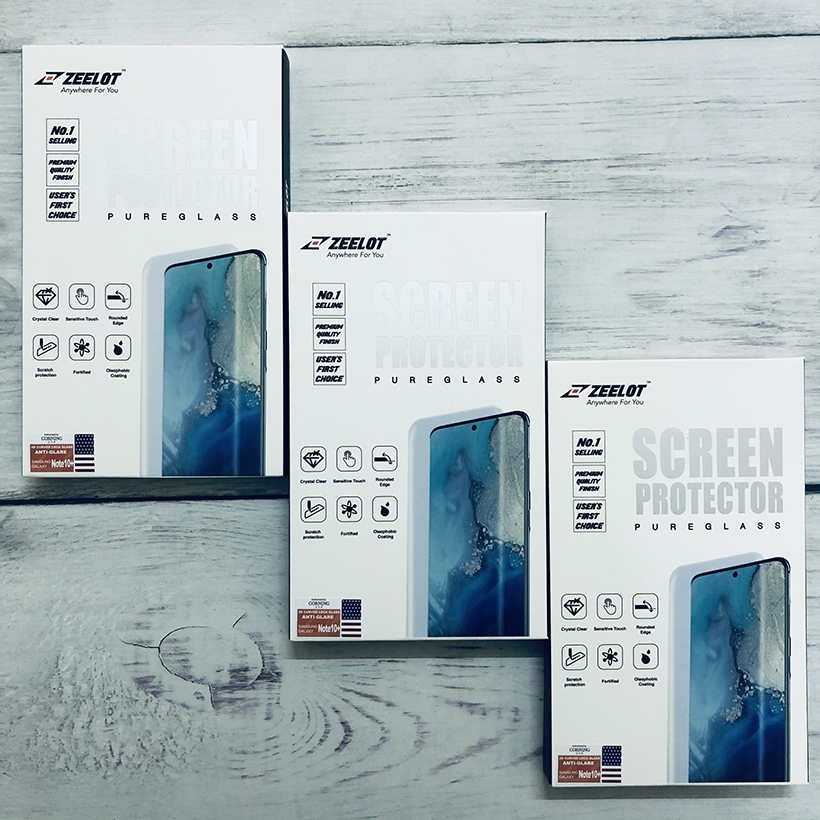 Cường lực Zeelot UV Anti-Glare CHỐNG VÂN TAY cho Samsung Galaxy Note 10 Plus - Hàng Fullbox - Chính hãng