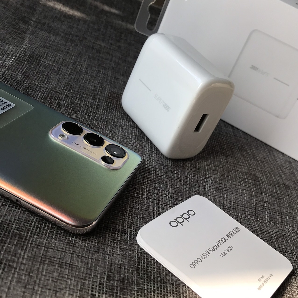 Bộ Sạc Siêu Nhanh SuperVOOC 2.0 65W Cho Oppo Reno 7 - Cáp Type C SuperVOOC 1m