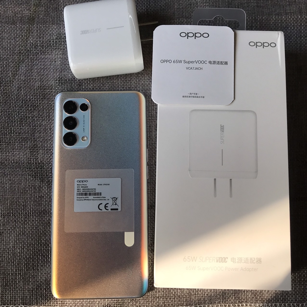 Bộ Sạc Siêu Nhanh SuperVOOC 2.0 65W Cho Oppo Reno 7 - Cáp Type C SuperVOOC 1m
