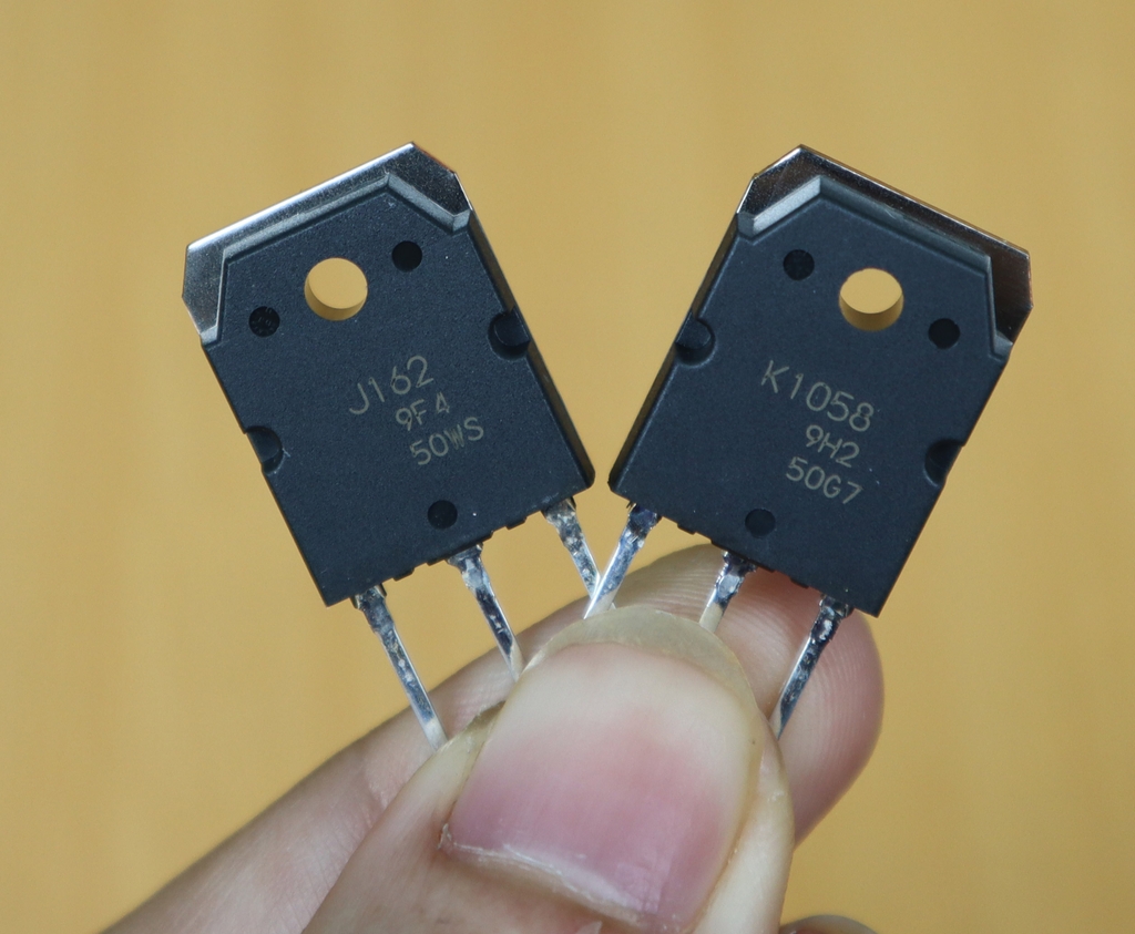 Cặp Sò MOSFET J162/K1058 7A 160V 100W Chính Hãng HITACHI Điện tử tuyên