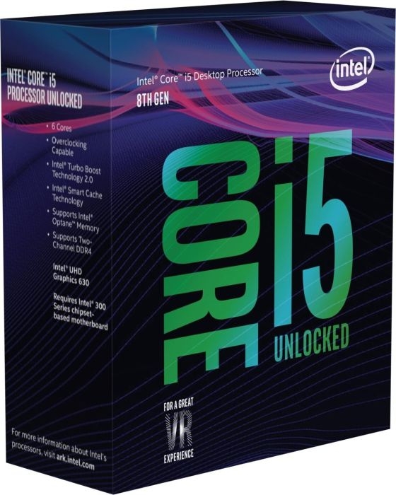  Intel Core i5-8600K Desktop Processor 6 Cores up to 4.3 GHz  Unlocked LGA 1151 300 Series 95W : Electronics