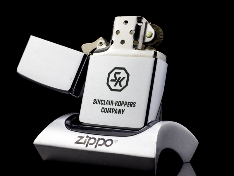 Zippo Cổ Sinclair-Koppers Company 1971 3 Gạch Thẳng