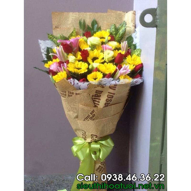 Bó hoa tươi tình yêu vĩnh cửu HB-VC01