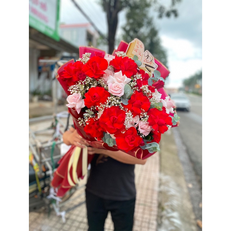 Bó hoa tươi LOVE-89